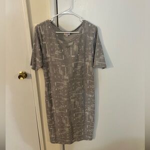 Grey mid dress